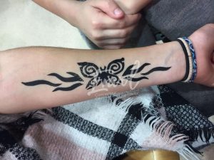 Tatouage temporaires ou à paillettes avec Envol