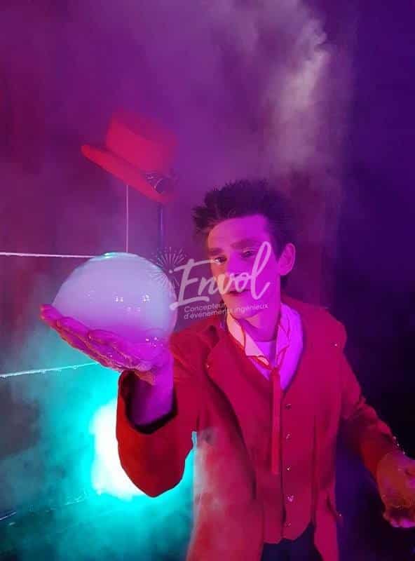 Bubble show a