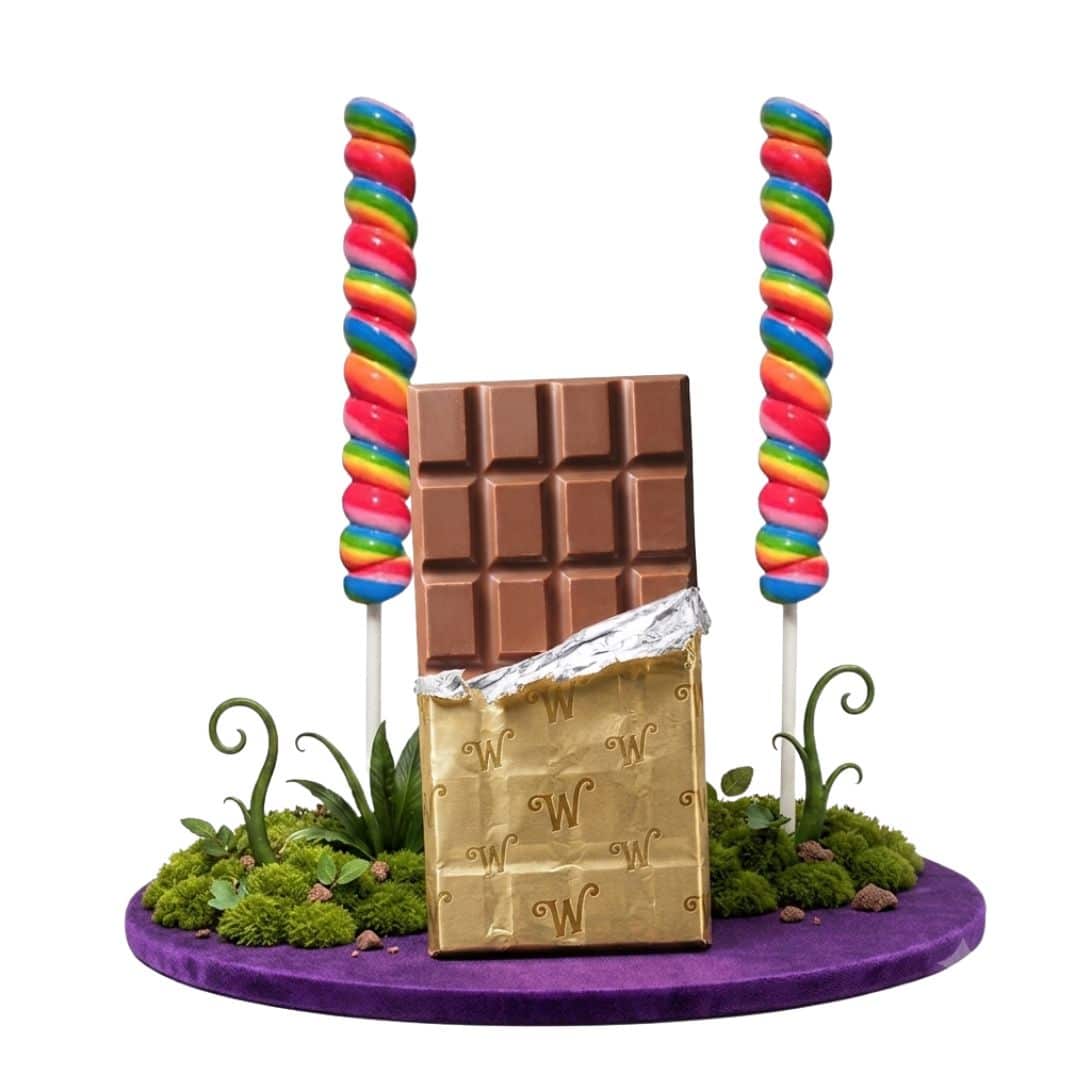 Tablette de chocolat géante Wonka – Envol
